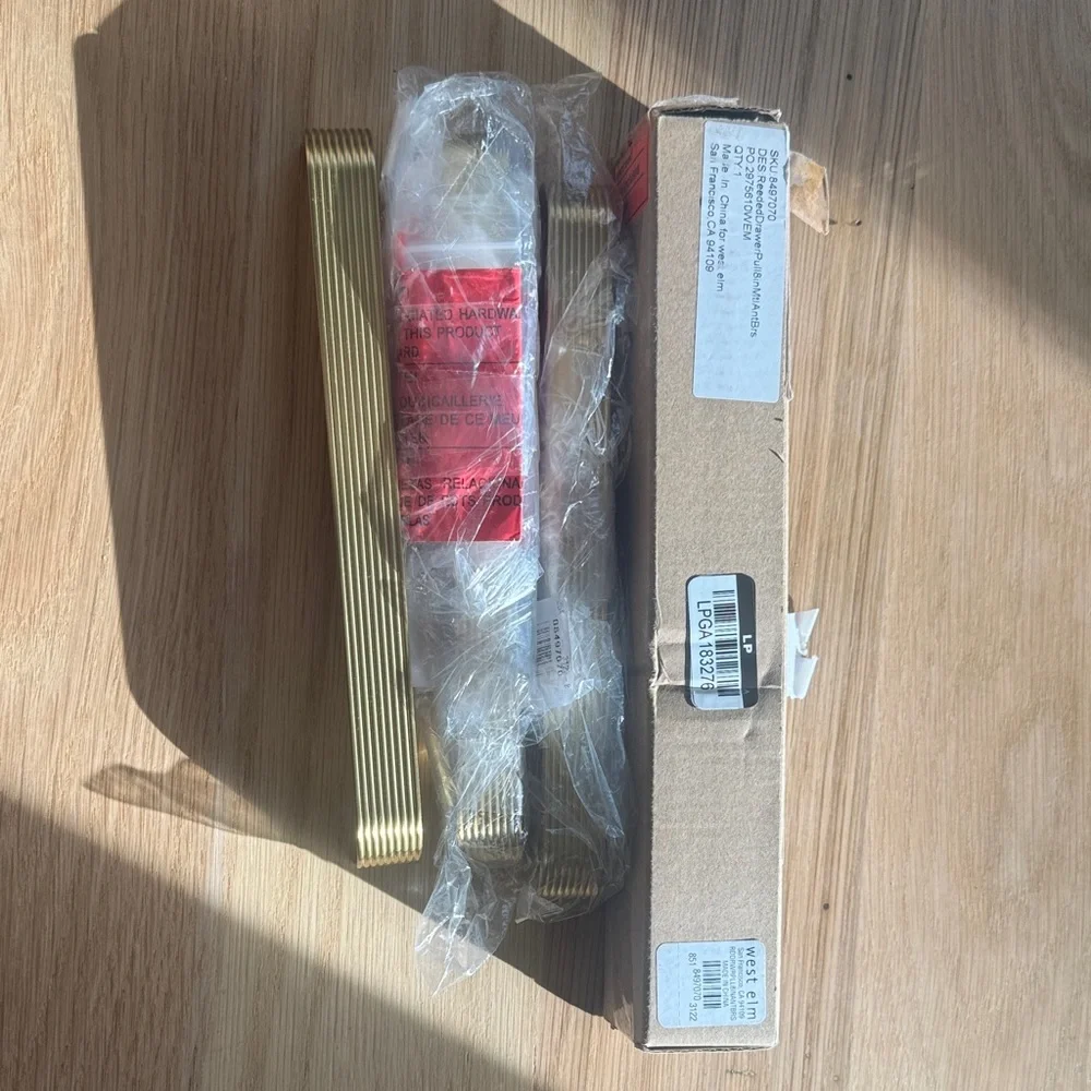 West Elm Reeded Drawer Hardware 8